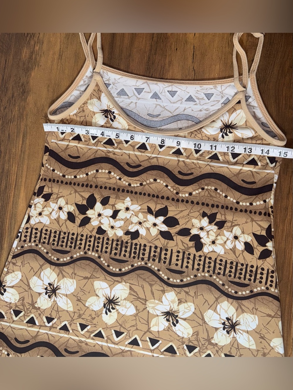 VTG Hip Up Boho Floral Print With Adjustable Straps Dress Size Large
Like New! - Picture 6 of 7